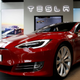 A Tesla Model S electric car is seen at its dealership in Seoul